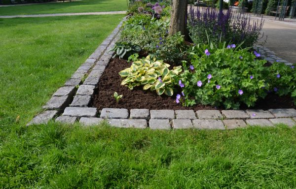 Flower Bed Mulching in Visalia