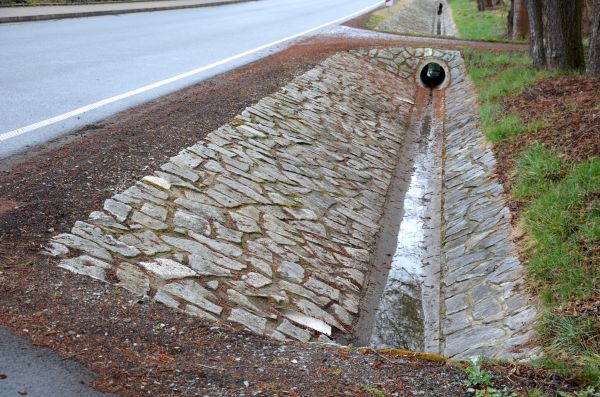 Ditch Landscaping in Visalia