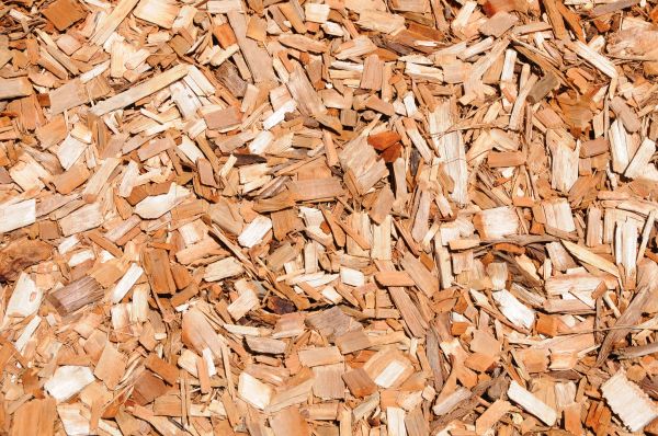 Cypress Mulch Spreading in Visalia