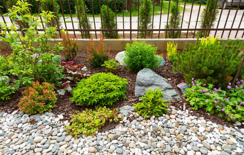 Pea Stone Installation