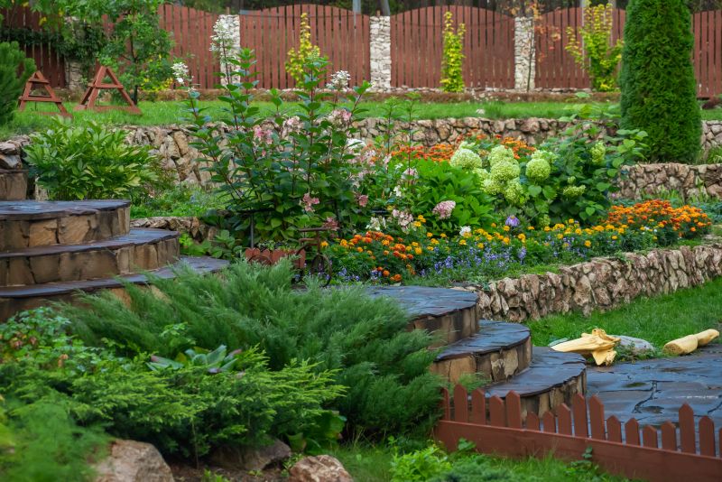 Stone Garden Installation